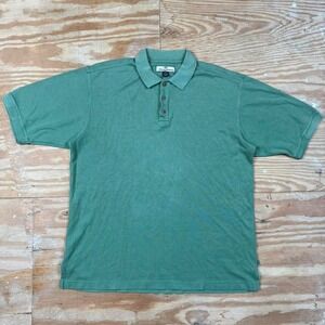 light green tommy bahama silk knit polo shirt‎